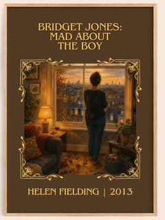 Bridget Jones: Mad About The Boy Classic Book Art Print by H. Fielding – book poster