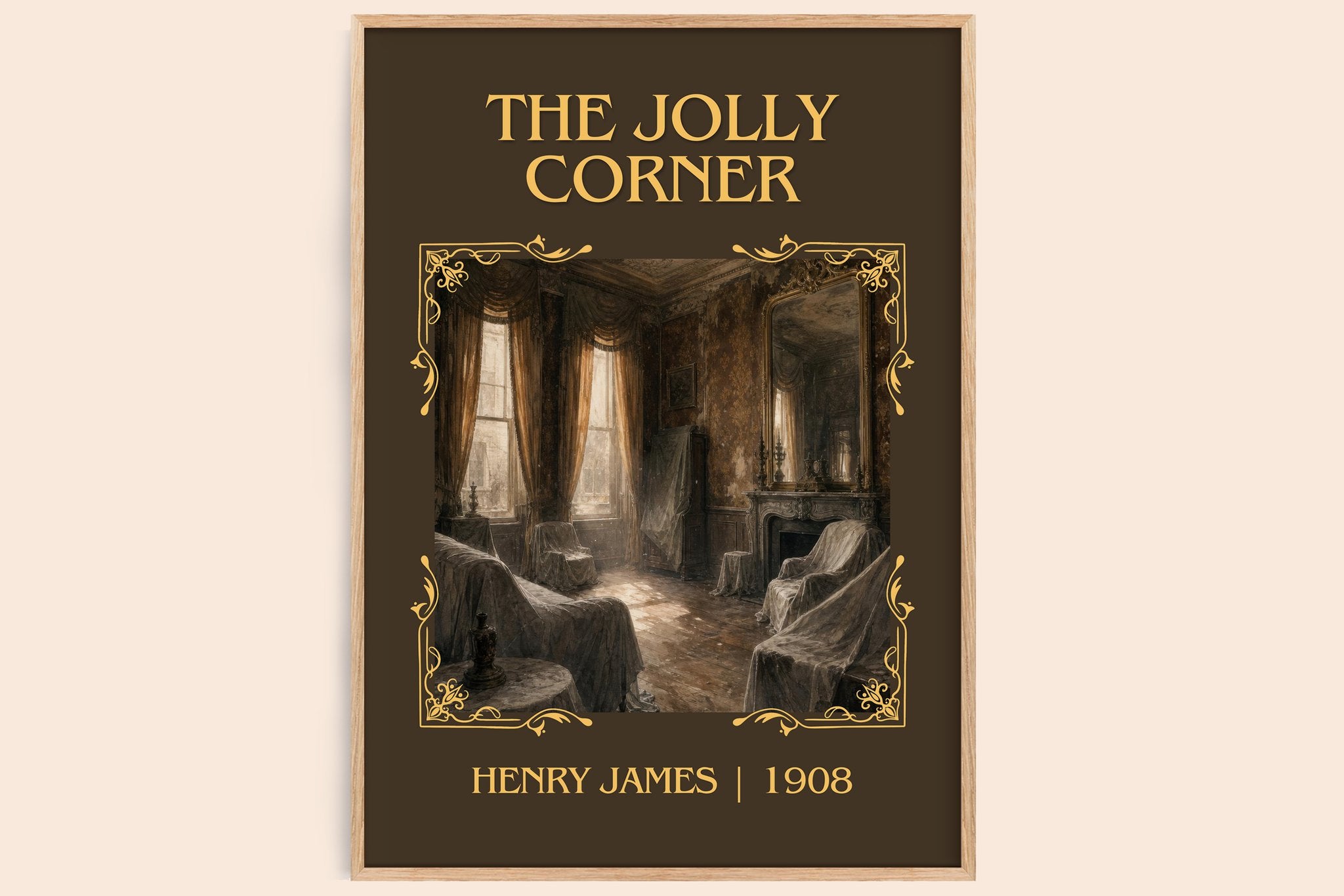 The Jolly Corner Classic Book Art Print by Henry James
