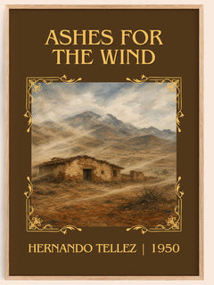 Ashes For The Wind Classic Book Art Print by Hernando Téllez – book poster
