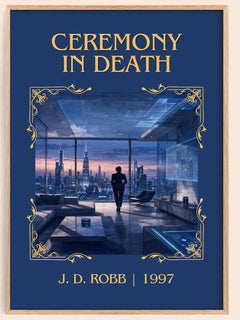 Ceremony In Death Classic Book Art Print by J. D. Robb – book poster