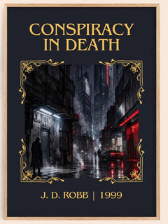 Conspiracy In Death Classic Book Art Print by J. D. Robb – book poster