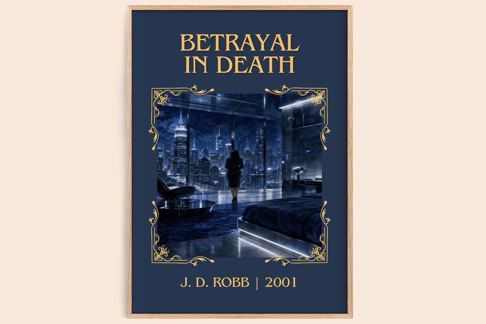 Betrayal In Death Classic Book Art Print by J. D. Robb