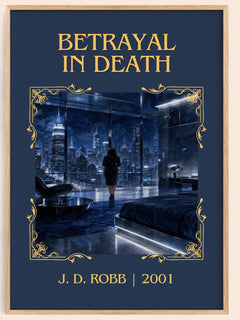 Betrayal In Death Classic Book Art Print by J. D. Robb – book poster