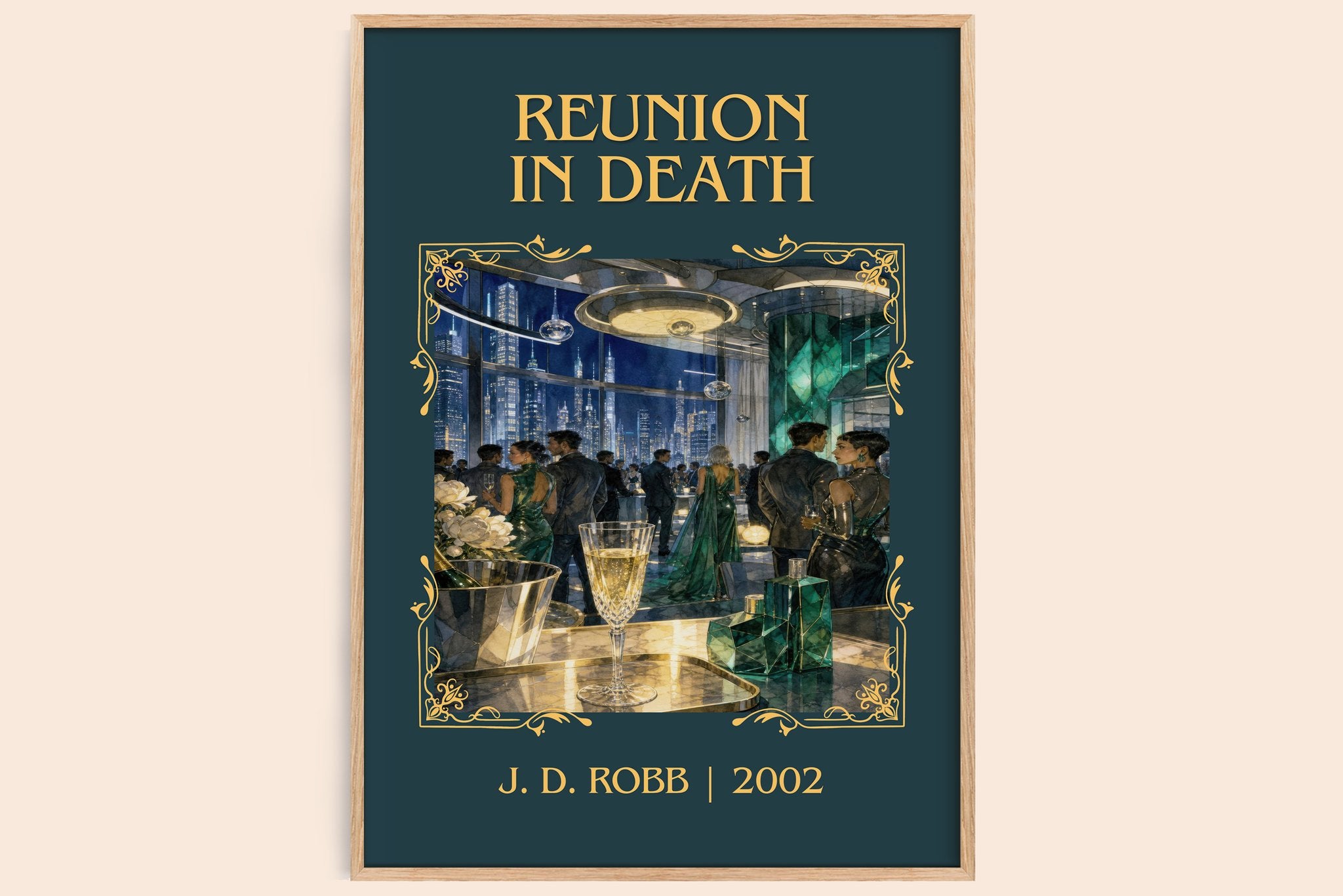 Reunion In Death Classic Book Art Print by J. D. Robb
