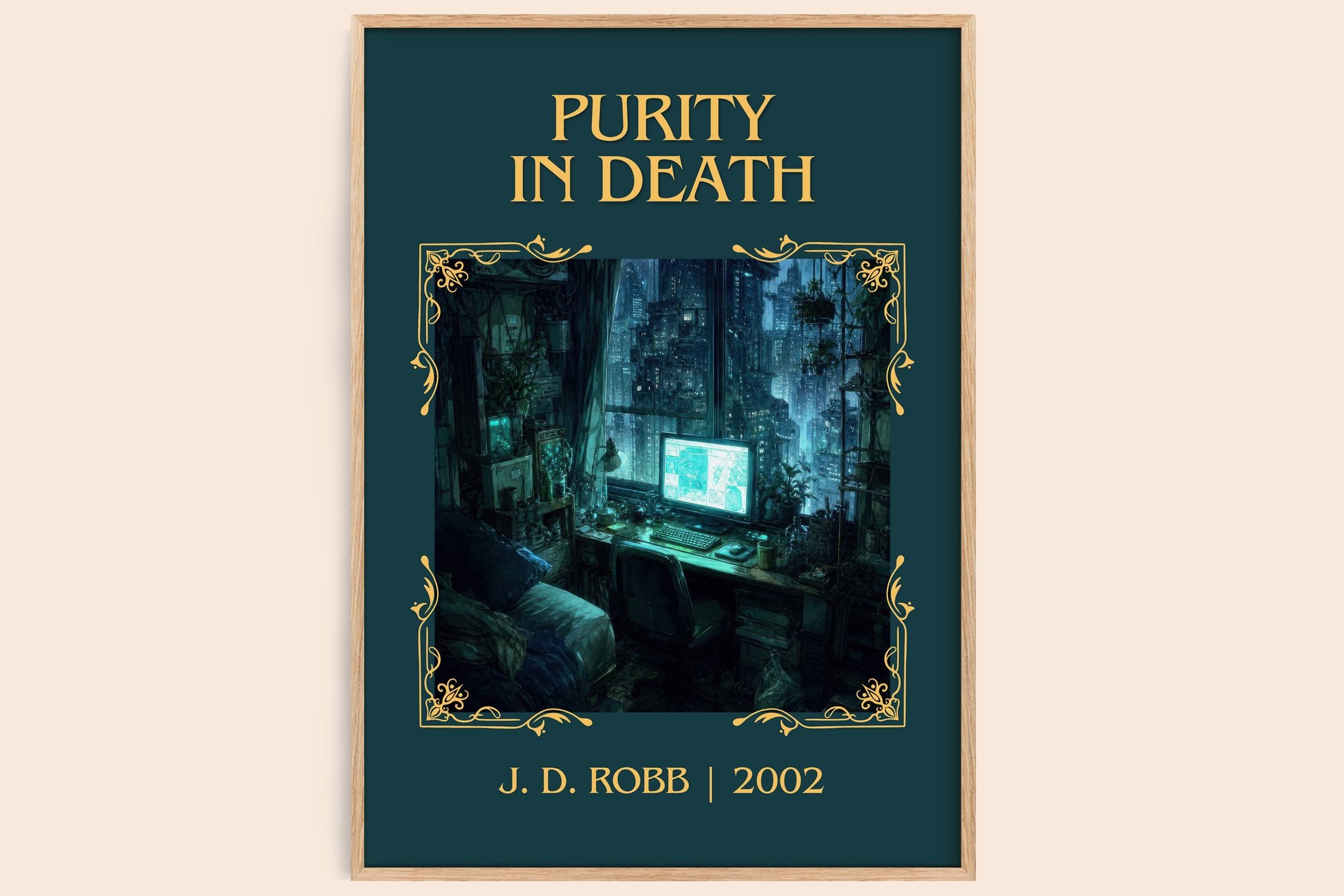 Purity In Death Classic Book Art Print by J. D. Robb