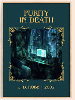 Purity In Death Classic Book Art Print by J. D. Robb – book poster