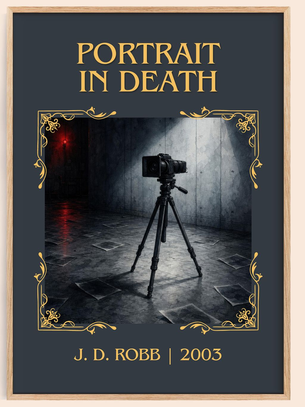 Portrait In Death Classic Book Art Print by J. D. Robb – book poster