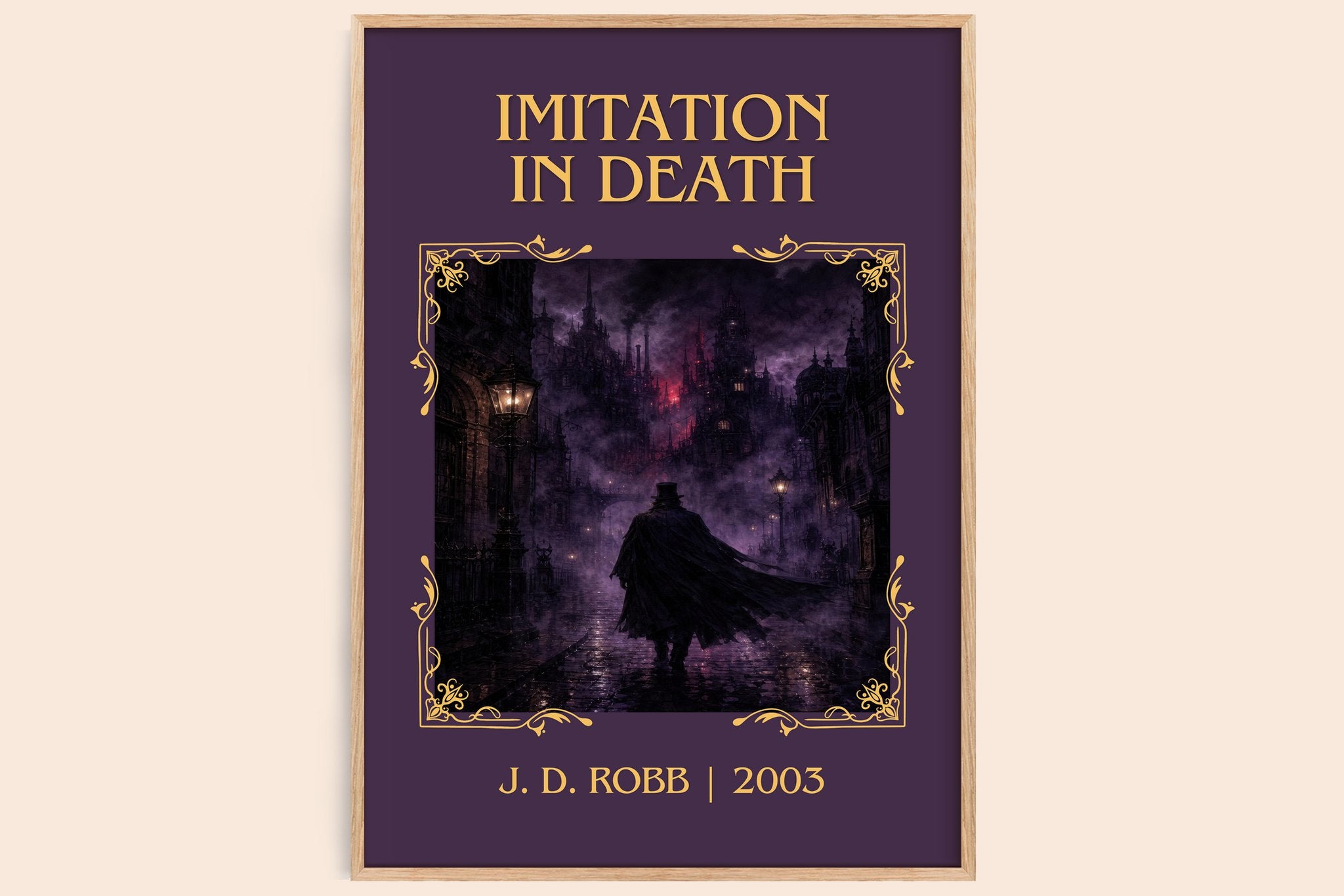 Imitation In Death Classic Book Art Print by J. D. Robb