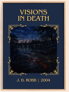 Visions In Death Classic Book Art Print by J. D. Robb – book poster