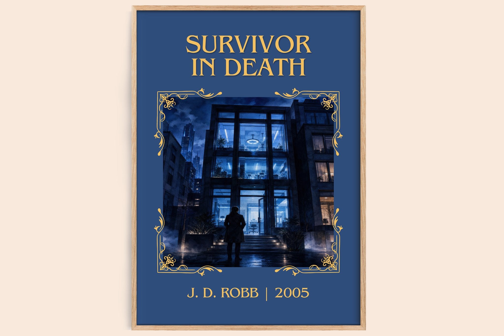 Survivor In Death Classic Book Art Print by J. D. Robb
