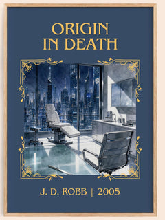 Origin In Death Classic Book Art Print by J. D. Robb – book poster