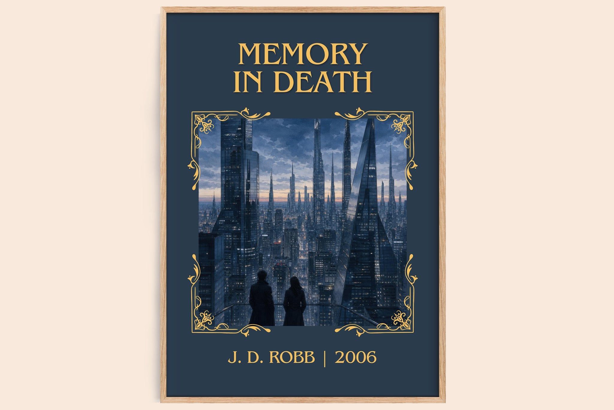 Memory In Death Classic Book Art Print by J. D. Robb