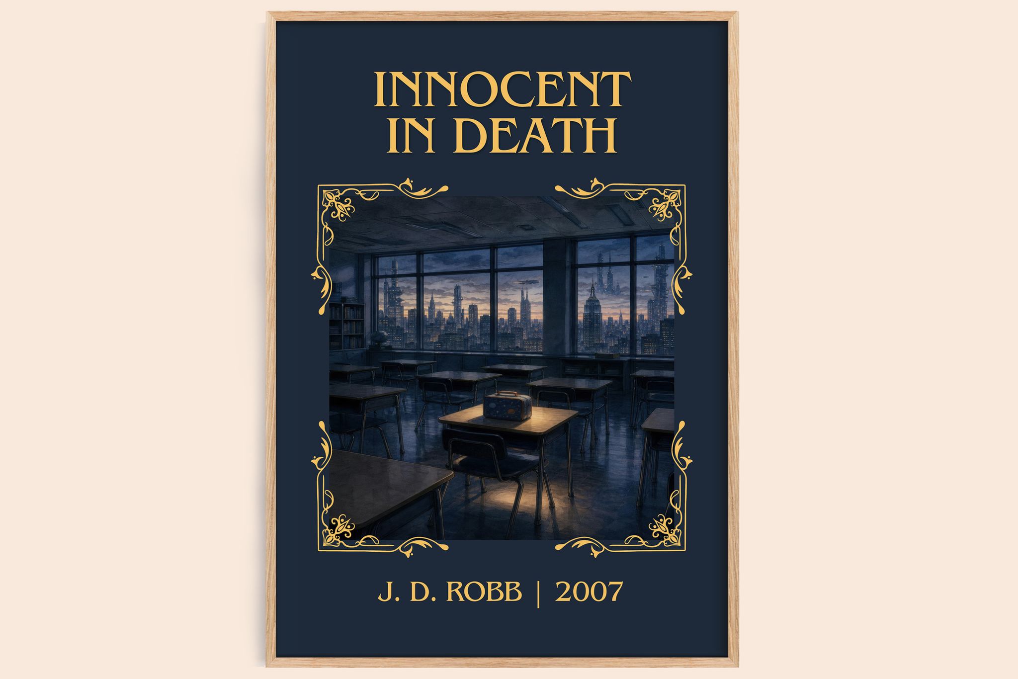 Innocent In Death Classic Book Art Print by J. D. Robb