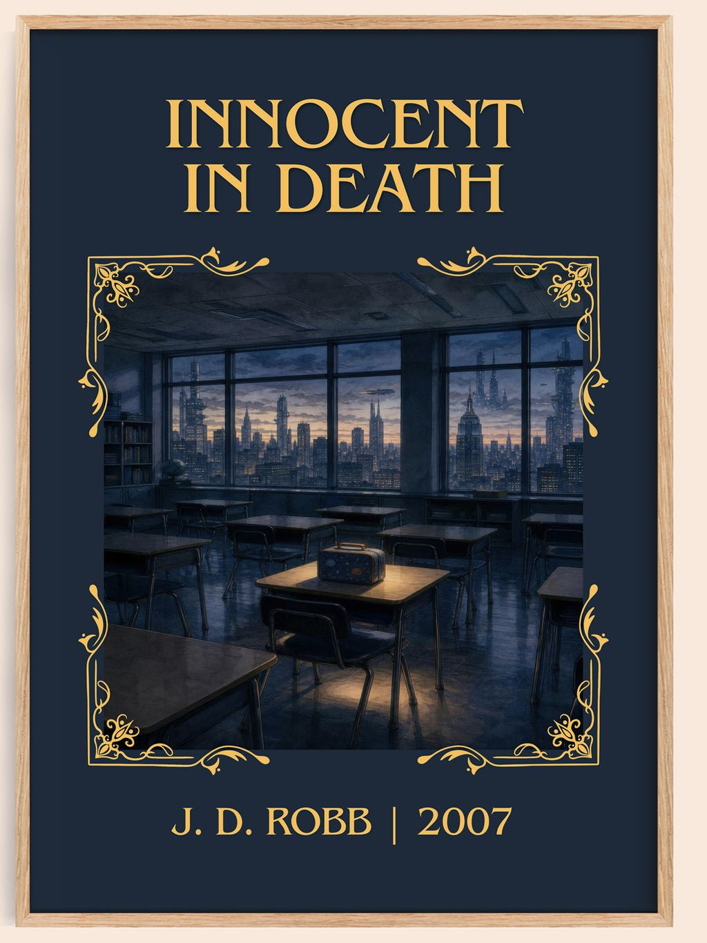Innocent In Death Classic Book Art Print by J. D. Robb – book poster