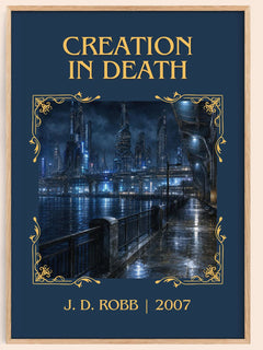Creation In Death Classic Book Art Print by J. D. Robb – book poster