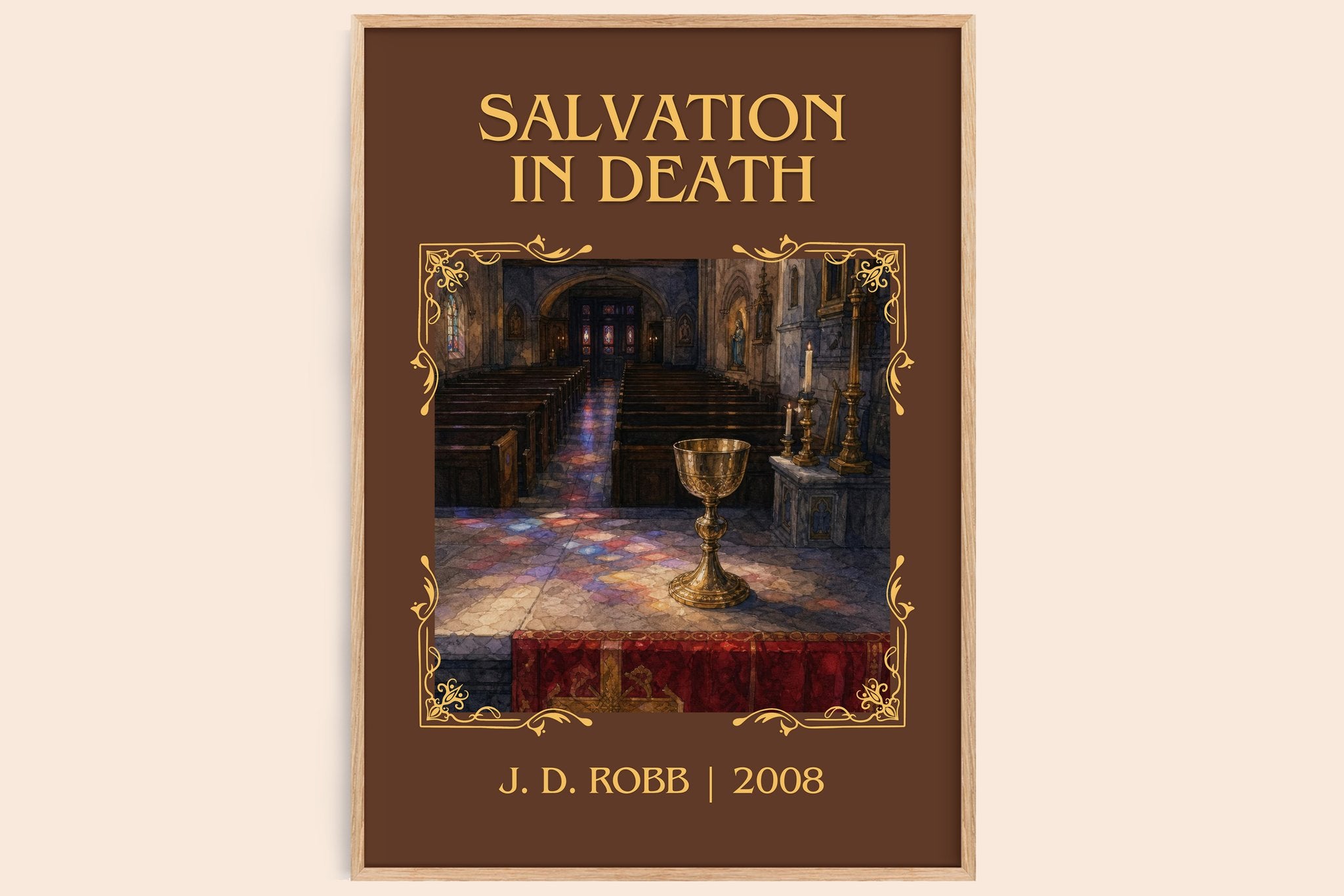Salvation In Death Classic Book Art Print by J. D. Robb