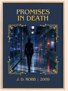Promises In Death Classic Book Art Print by J. D. Robb – book poster