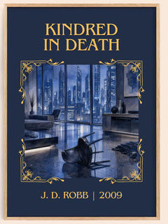 Kindred In Death Classic Book Art Print by J. D. Robb – book poster