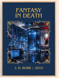 Fantasy In Death Classic Book Art Print by J. D. Robb – book poster