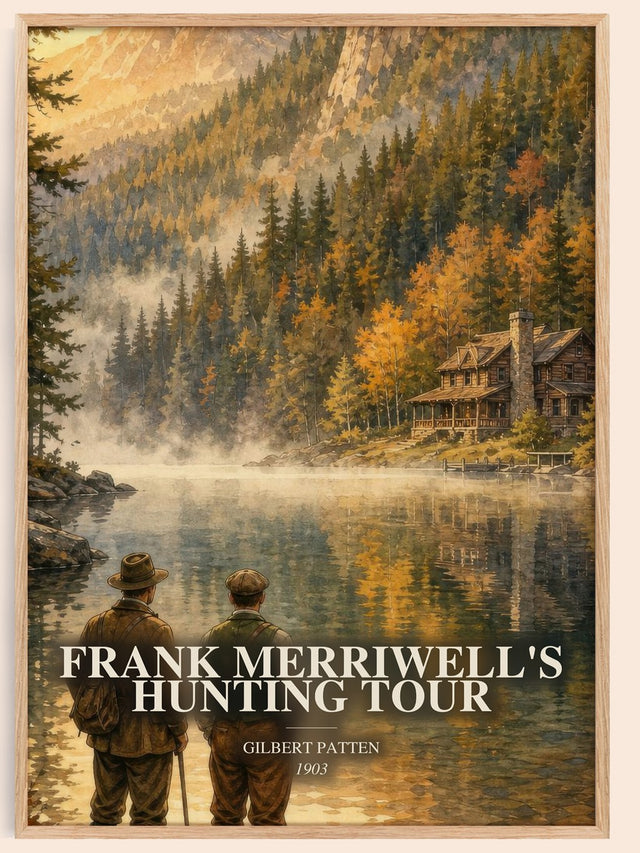 Frank Merriwell'S Hunting Tour Book Watercolour Illustration – G.