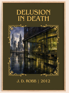Delusion In Death Classic Book Art Print by J. D. Robb – book poster