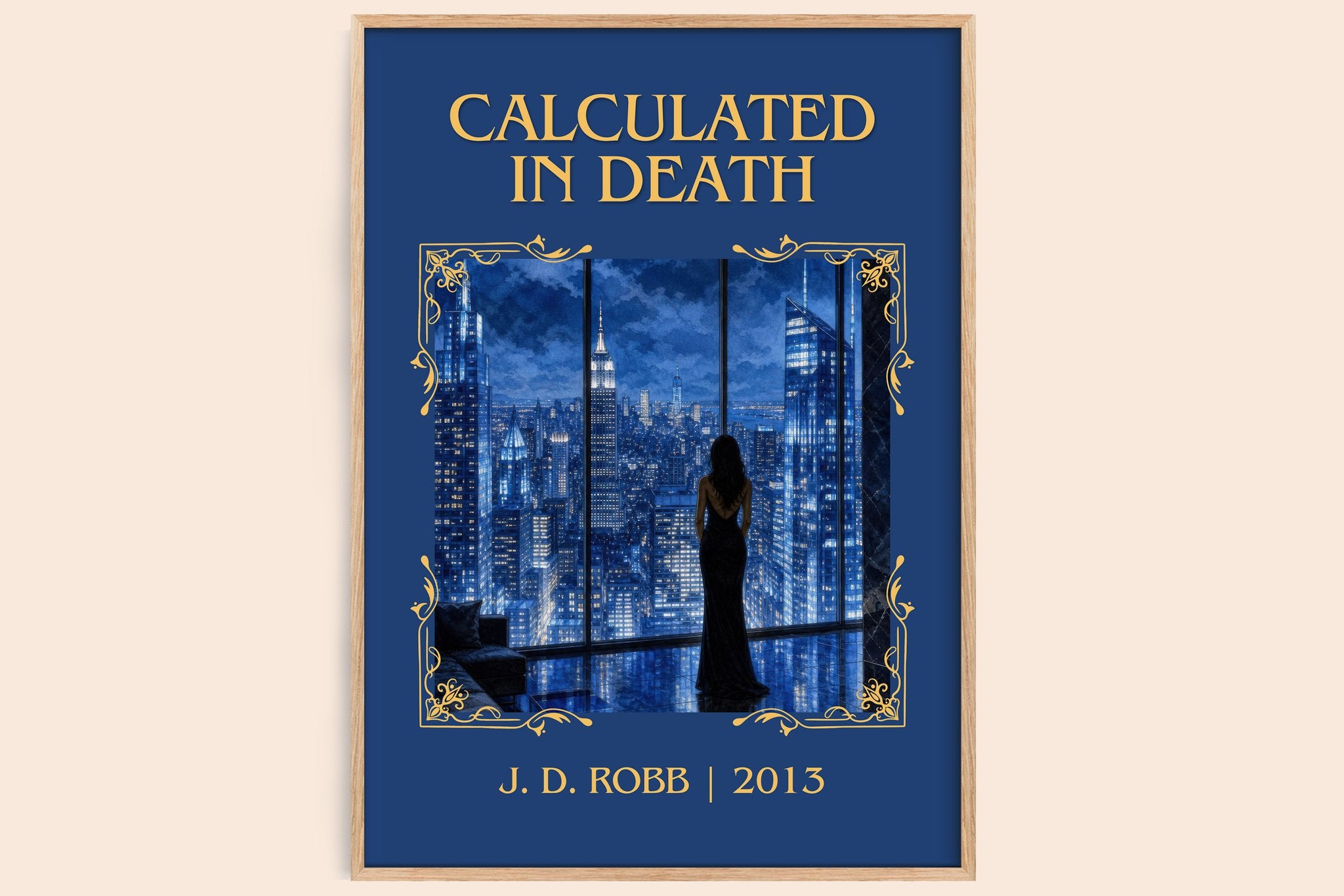 Calculated In Death Classic Book Art Print by J. D. Robb