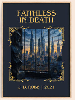 Faithless In Death Classic Book Art Print by J. D. Robb – book poster