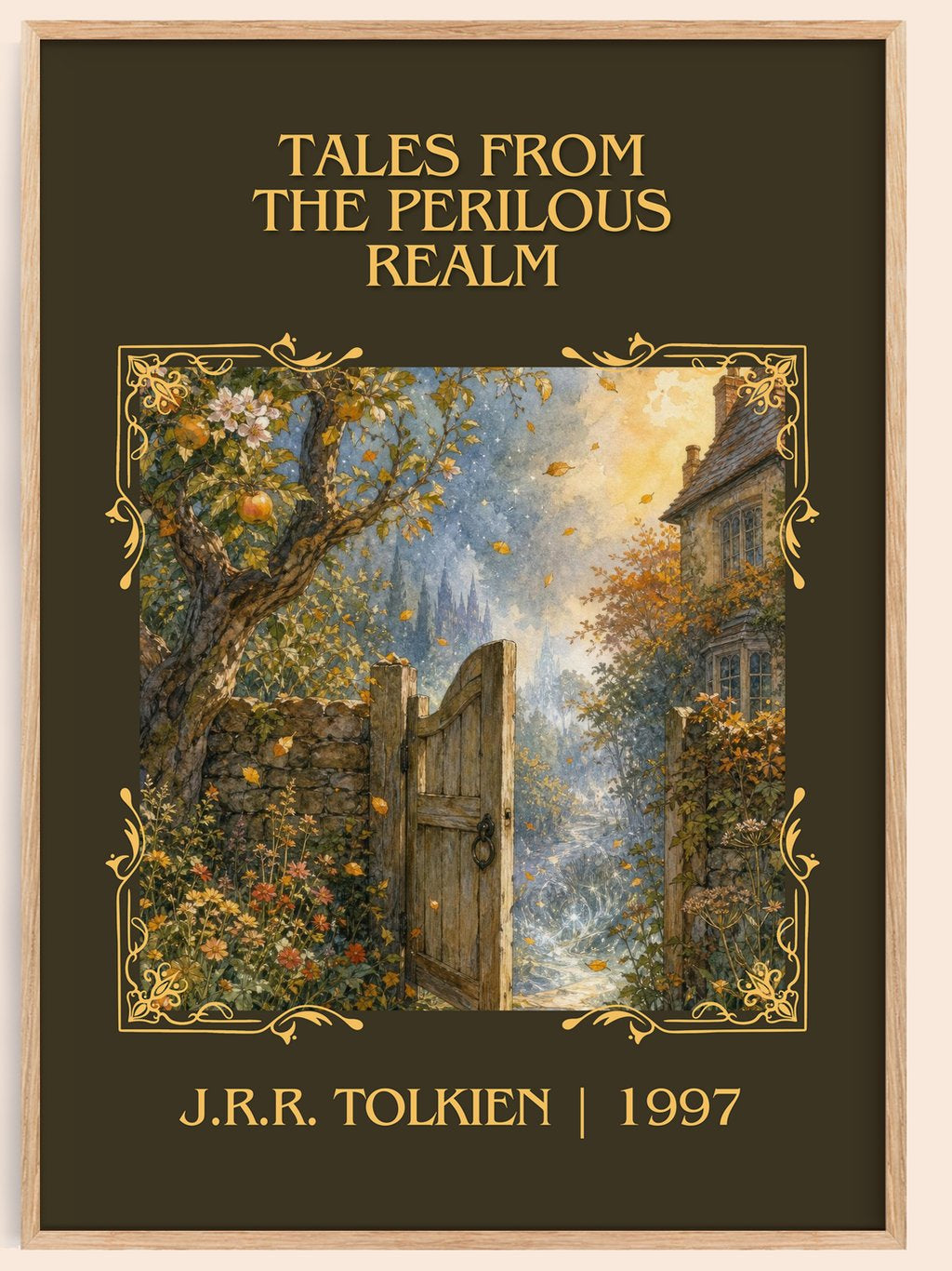 Tales From The Perilous Realm Classic Book Art Print by J.R.R. Tolkien – book poster