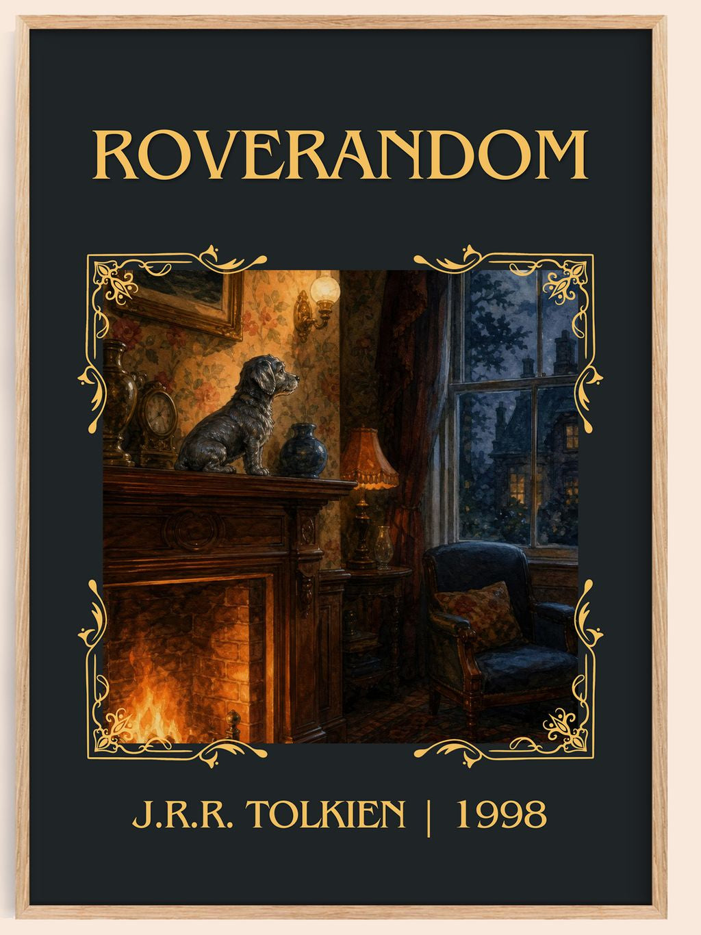 Roverandom Classic Book Art Print by J.R.R. Tolkien – book poster