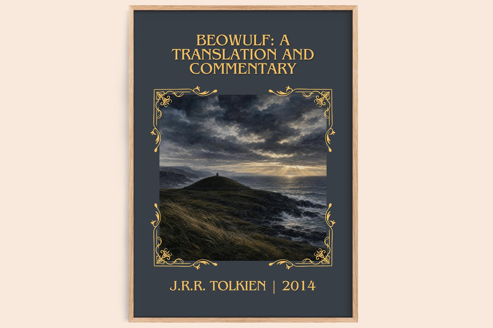 Beowulf: A Translation And Commentary Classic Book Art Print by J.R.R. Tolkien