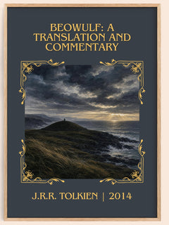 Beowulf: A Translation And Commentary Classic Book Art Print – book poster