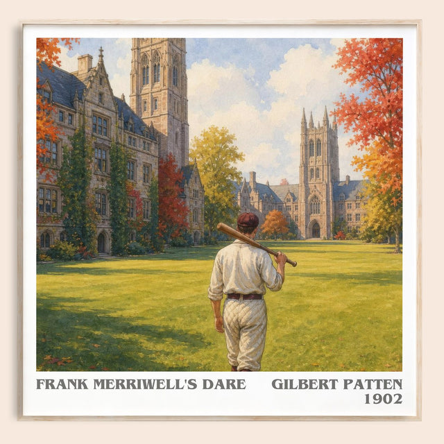 Frank Merriwell'S Dare Literary Art Print by Gilbert Patten