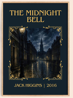 The Midnight Bell Classic Book Art Print by Jack Higgins – book poster