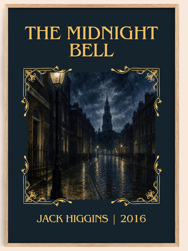 The Midnight Bell Classic Book Art Print by Jack Higgins – book poster