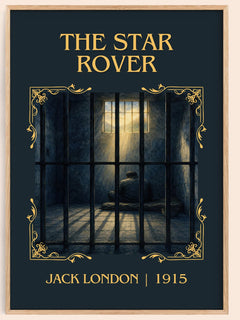 The Star Rover Classic Book Art Print by Jack London – book poster