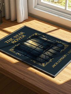 The Star Rover Classic Book Art Print by Jack London – print on a sunlit desk