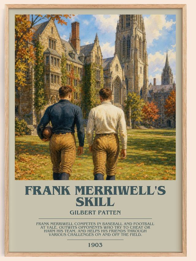 Frank Merriwell'S Skill Bookish Wall Art by Gilbert Patten