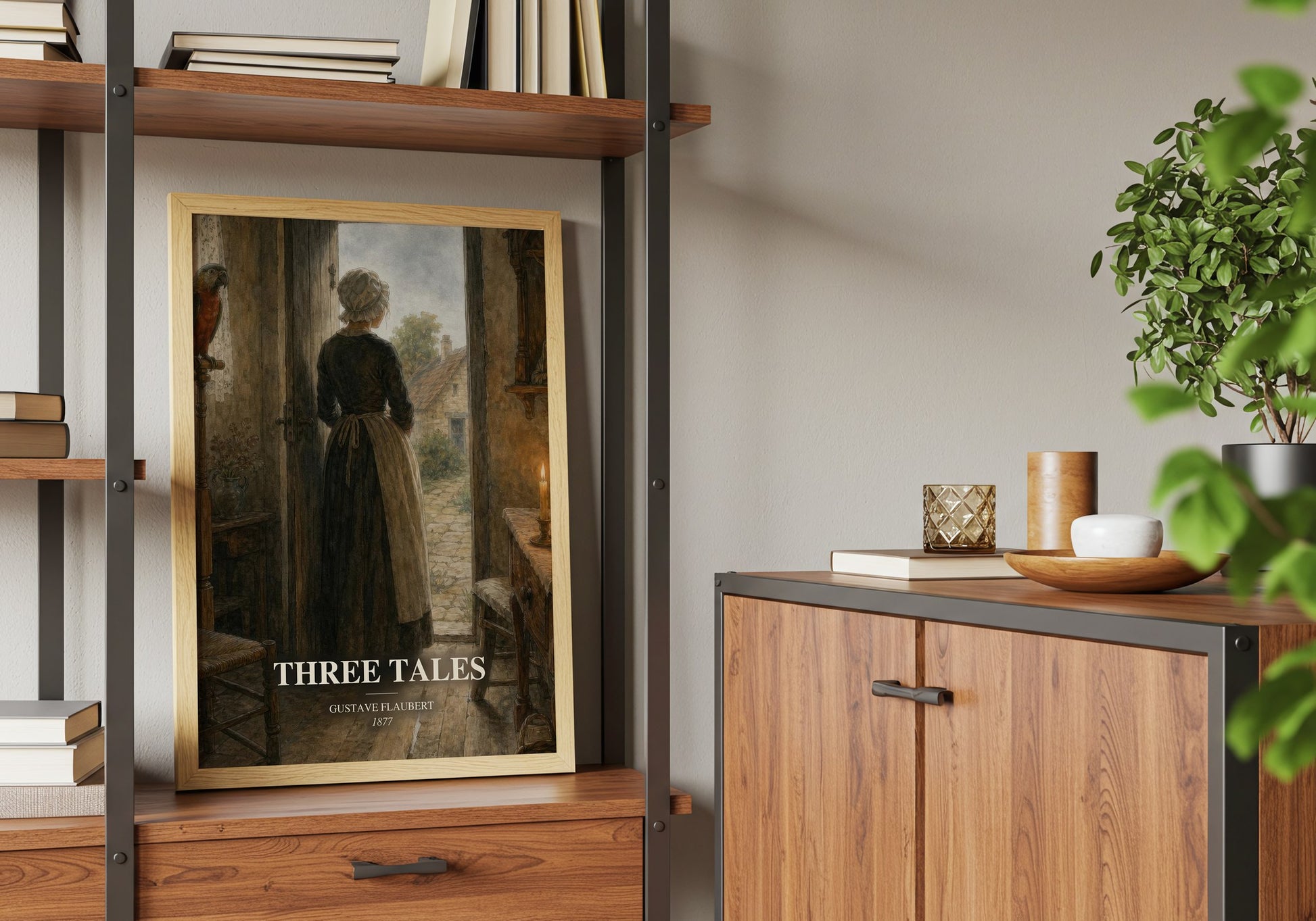 Three Tales book watercolour illustration paper finish options – matte satin gloss