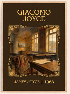 Giacomo Joyce Classic Book Art Print by James Joyce – book poster