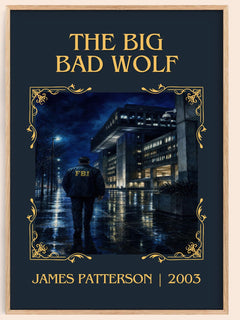 The Big Bad Wolf Classic Book Art Print by James Patterson – book poster