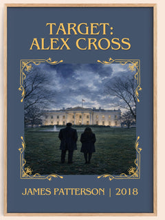 Target: Alex Cross Classic Book Art Print by James Patterson – book poster