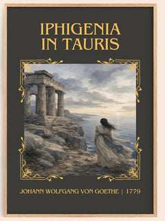 Iphigenia In Tauris Classic Book Art Print by J. Goethe – book poster