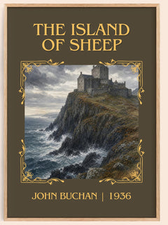 The Island Of Sheep Classic Book Art Print by John Buchan – book poster