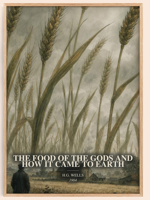Food Of The Gods And How It Came To Earth Book Watercolour