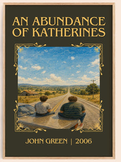 An Abundance Of Katherines Classic Book Art Print by John Green – book poster