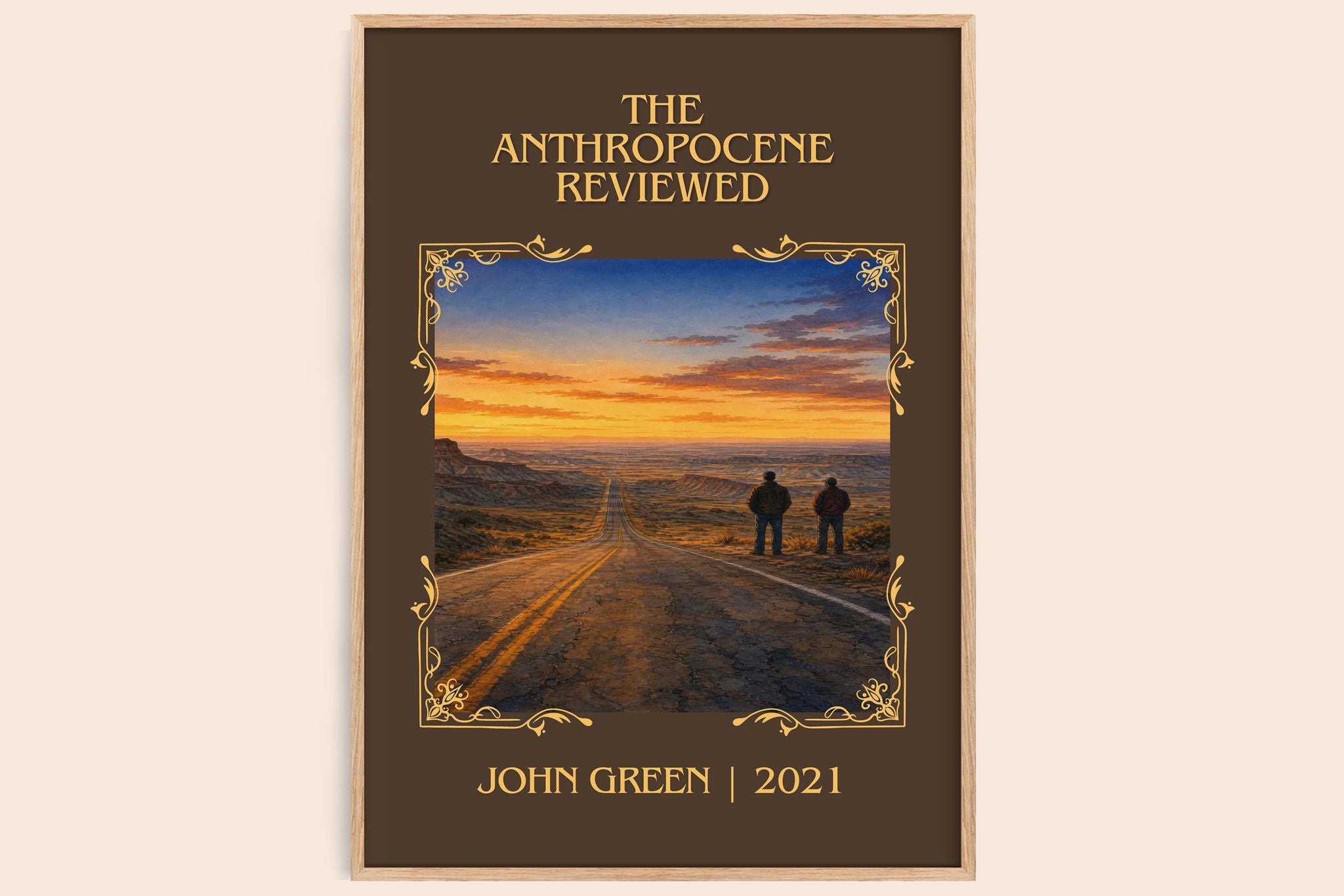 The Anthropocene Reviewed Classic Book Art Print by John Green