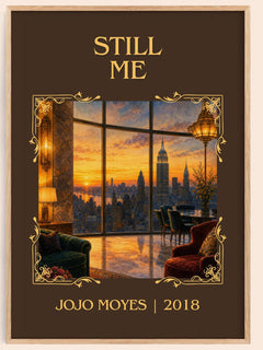 Still Me Classic Book Art Print by Jojo Moyes – book poster