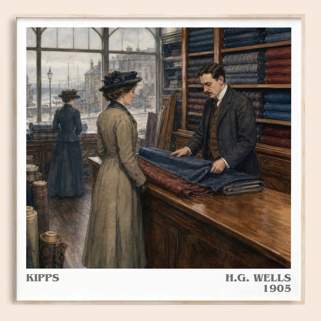 Kipps Literary Art Print by H.G. Wells
