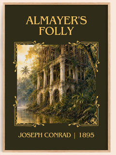 Almayer's Folly Classic Book Art Print by Joseph Conrad – book poster