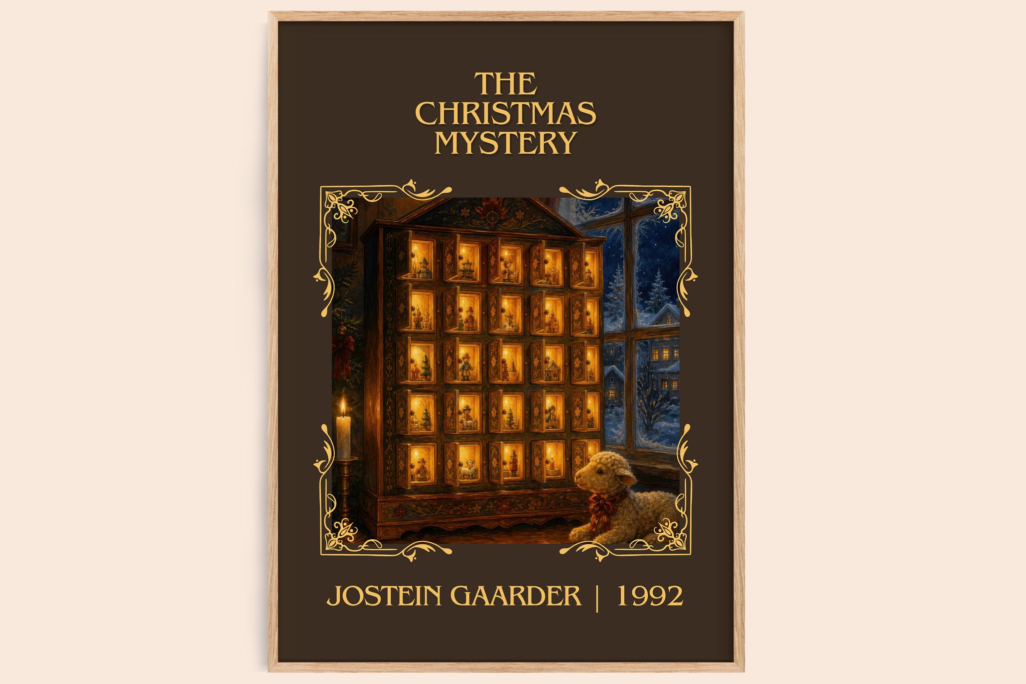 The Christmas Mystery Classic Book Art Print by Jostein Gaarder